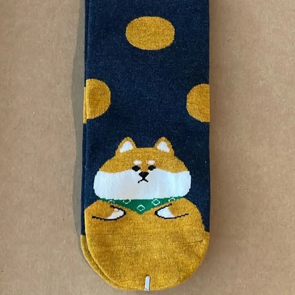 D&B Cute Dog Socks Shiba, Shiba Inu, Corgi, Kawaii